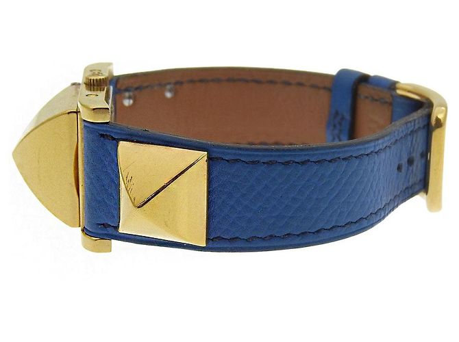 Hermès Medor Gold Plated Blanco - vista 4