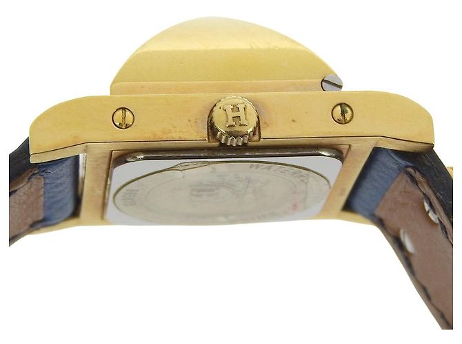Hermès Medor Gold Plated Blanco - vista 7