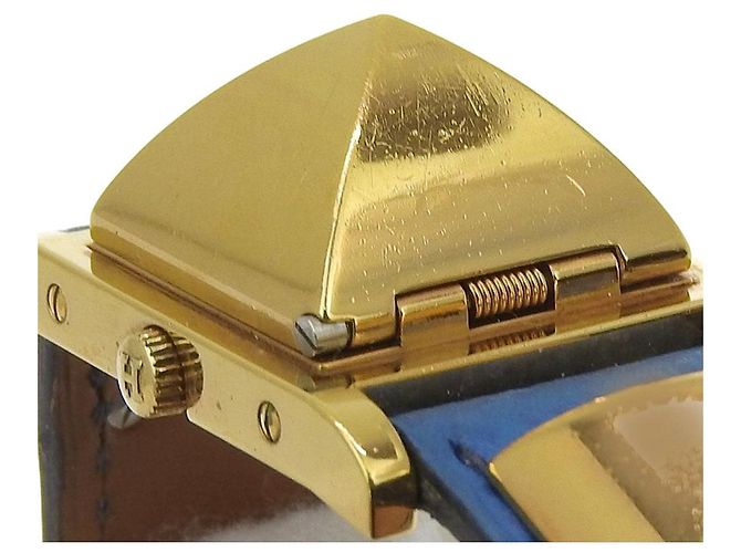 Hermès Medor Gold Plated Blanco - vista 8