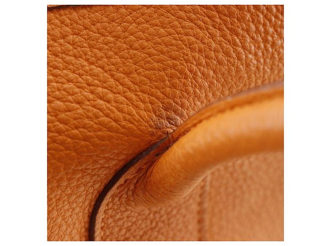 Borsa Tote Hermès Garden Party PM Fjord Arancione - vista 10