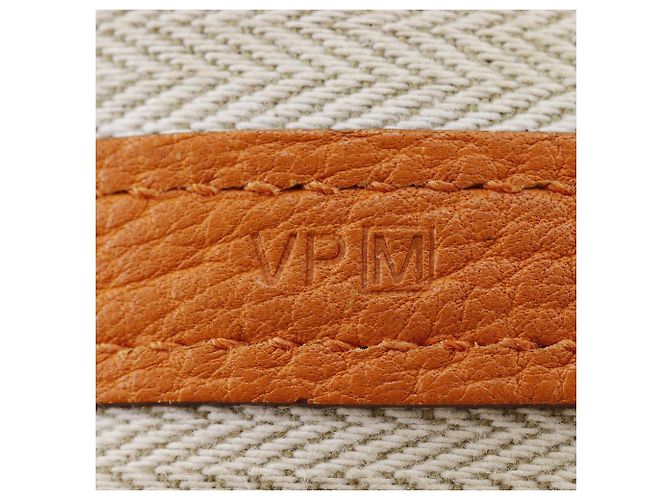 Borsa Tote Hermès Garden Party PM Fjord Arancione - vista 13