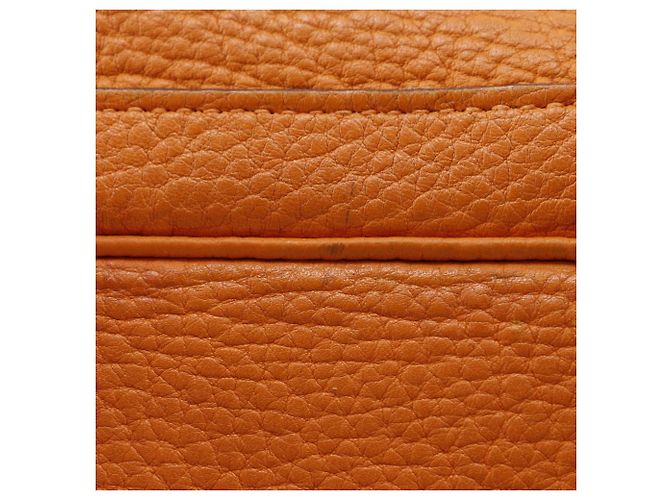 Borsa Tote Hermès Garden Party PM Fjord Arancione - vista 8