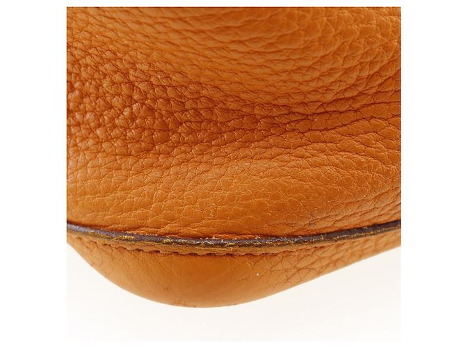 Borsa Tote Hermès Garden Party PM Fjord Arancione - vista 9