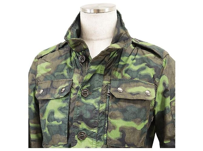 Chaqueta de nailon Moncler CRISTIAN GIUBOTTO Verde - vista 2