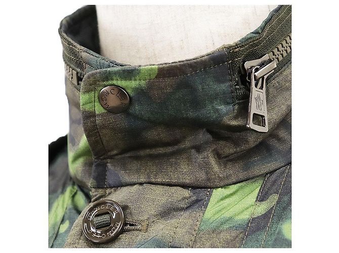Chaqueta de nailon Moncler CRISTIAN GIUBOTTO Verde - vista 3