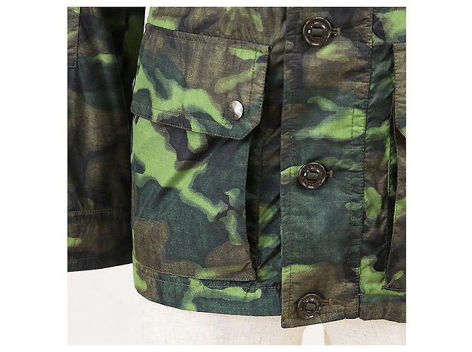 Chaqueta de nailon Moncler CRISTIAN GIUBOTTO Verde - vista 4