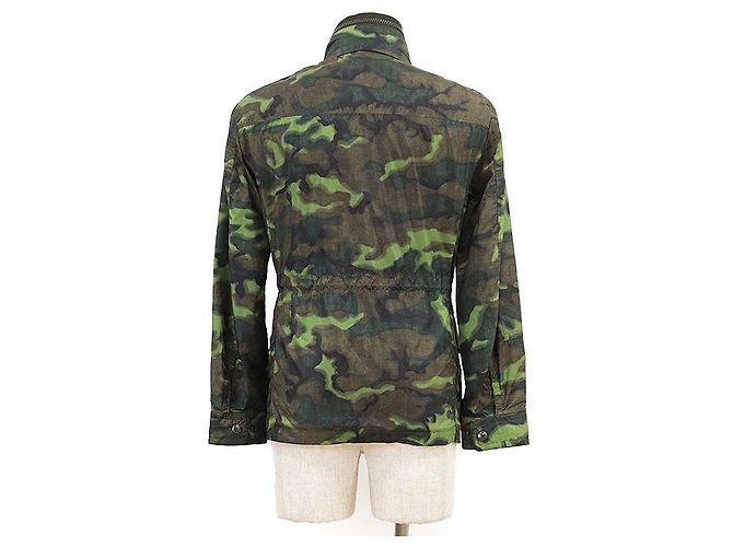 Chaqueta de nailon Moncler CRISTIAN GIUBOTTO Verde - vista 5
