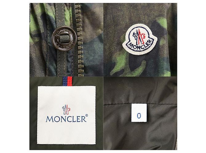 Chaqueta de nailon Moncler CRISTIAN GIUBOTTO Verde - vista 9