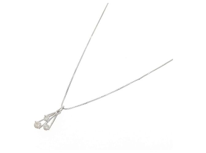 Autre Marque Collar de diamantes PT850 Plata - vista 2