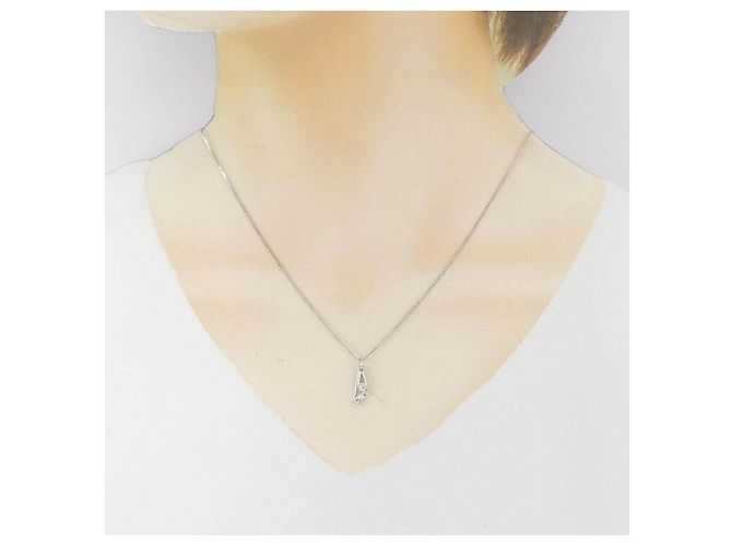 Autre Marque Collar de diamantes PT850 Plata - vista 6