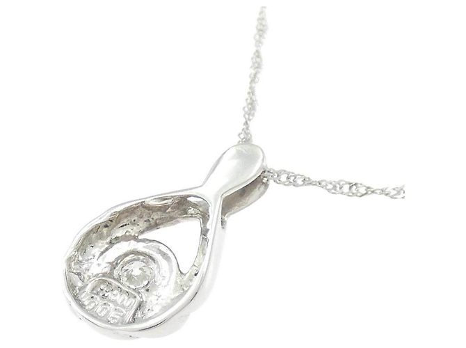 Autre Marque Collana in platino e diamanti Argento - view 4