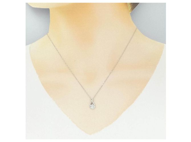 Autre Marque Collana in platino e diamanti Argento - view 6