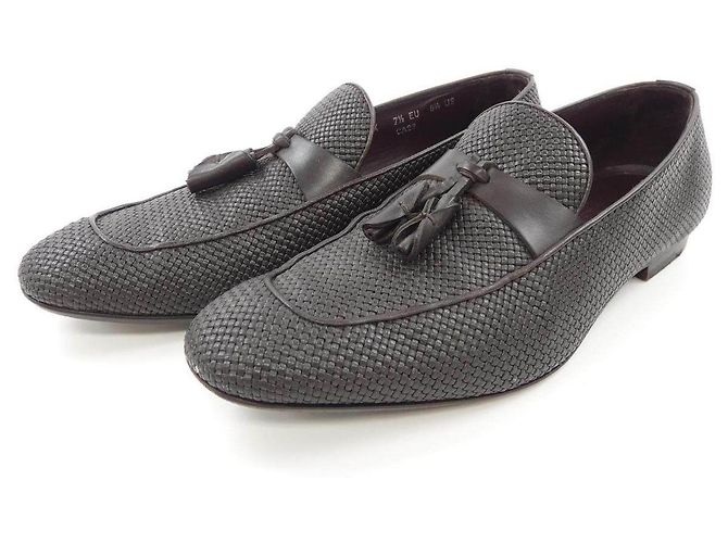 Autre Marque Ermenegildo Zegna Lederschuhe Braun - Ansicht 3