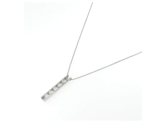 Autre Marque Collana di diamanti PT900 PT850 Argento - vista 2