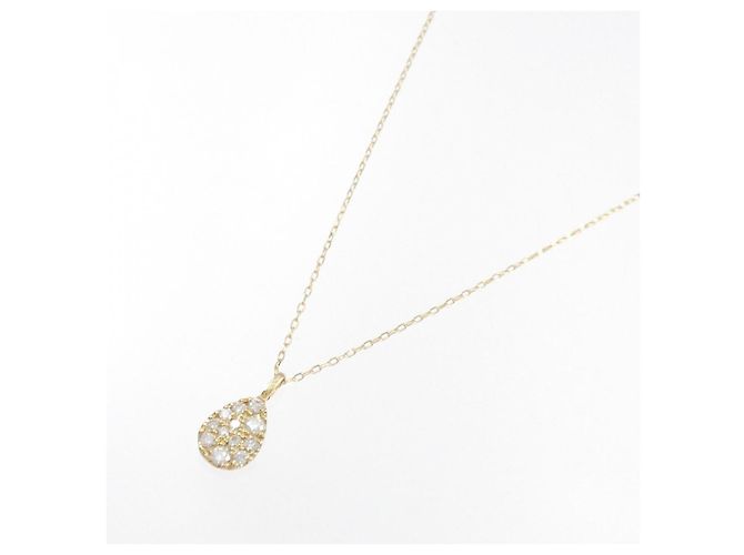 Autre Marque Collar de diamantes Au750 Dorado - vista 2