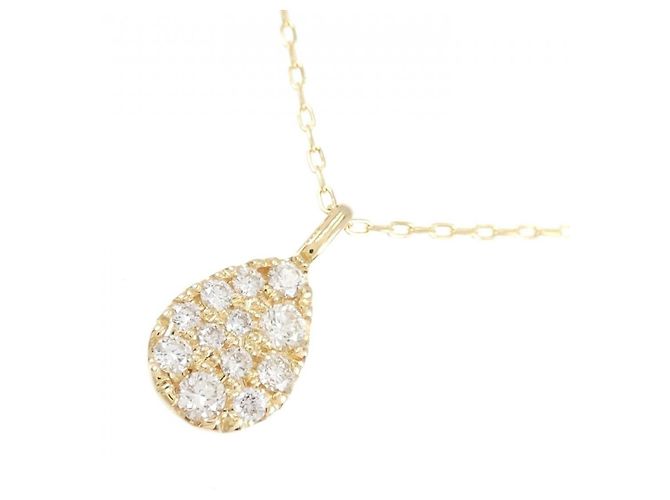 Autre Marque Collar de diamantes Au750 Dorado - vista 3