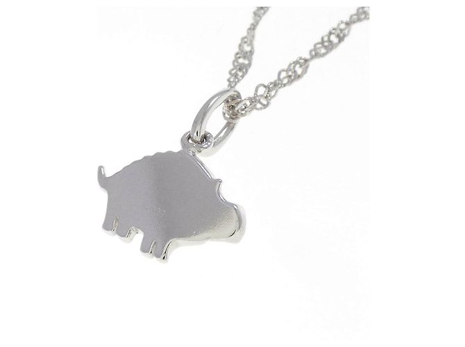 Autre Marque Collar de platino PT999 Plata - vista 4