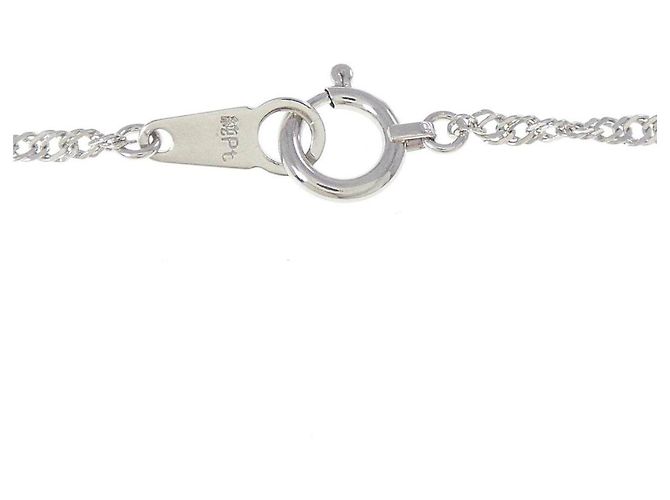 Autre Marque Collar de platino PT999 Plata - vista 5