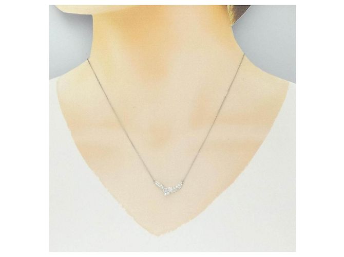 Autre Marque Collar de diamantes PT850 Plata - vista 6