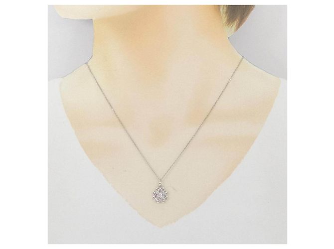 Autre Marque Colar de Diamantes Pt900/Pt850 Prata - vista 6