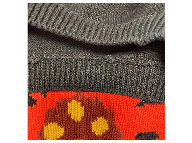 Kenzo BOKE FLOWER Strickpullover Schwarz - Ansicht 13