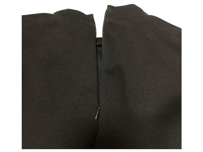 Autre Marque KEITA MARUYAMA ENFOLD Pullover mit Rüschenärmeln Schwarz - Ansicht 4