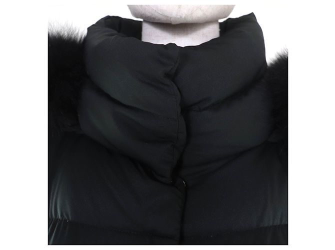 Autre Marque Herno PI1335D Polyester Mantel mit Gänsedunen Schwarz - Ansicht 4