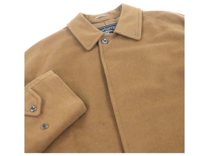 Abrigo de lana y cashmere Burberrys Beige - vista 2