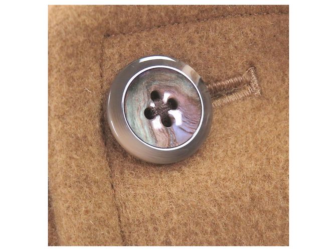 Abrigo de lana y cashmere Burberrys Beige - vista 5