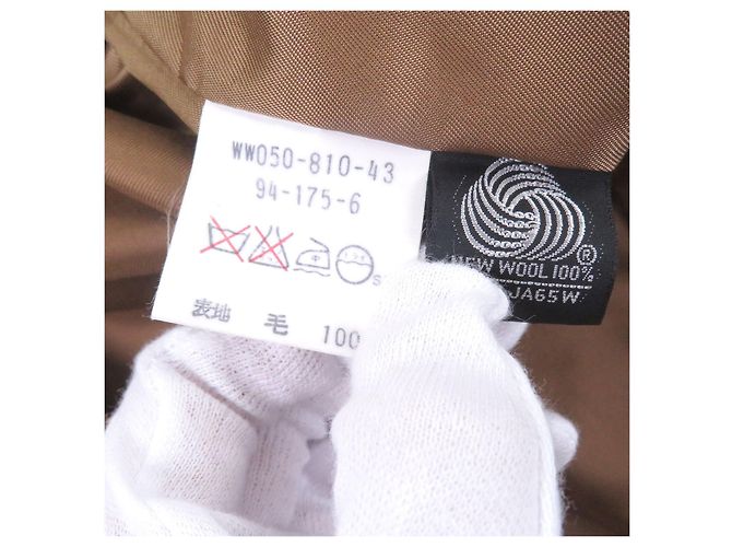 Abrigo de lana y cashmere Burberrys Beige - vista 7