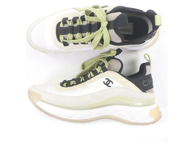 CHANEL COCO Mark Sneaker aus Wildleder Beige - Ansicht 4