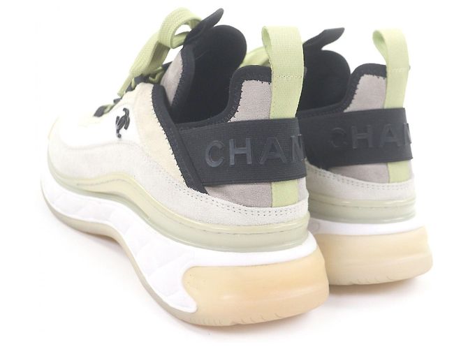CHANEL COCO Mark Sneaker aus Wildleder Beige - Ansicht 6