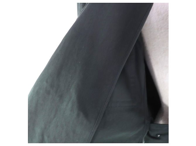 Vestido de algodón Bottega Veneta Verde Verde oscuro - vista 5