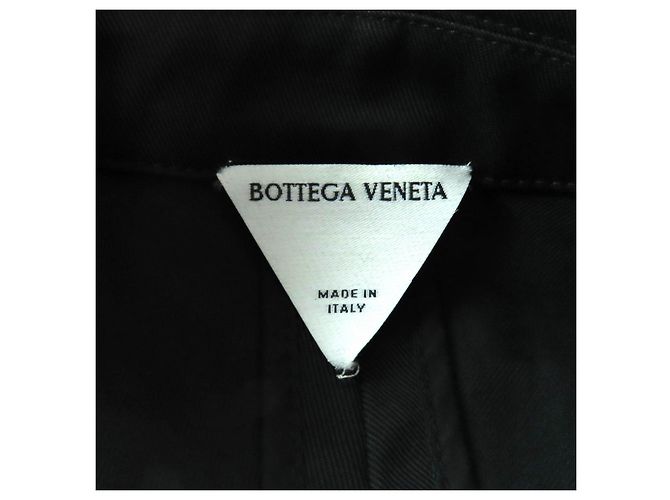Vestido de algodón Bottega Veneta Verde Verde oscuro - vista 7
