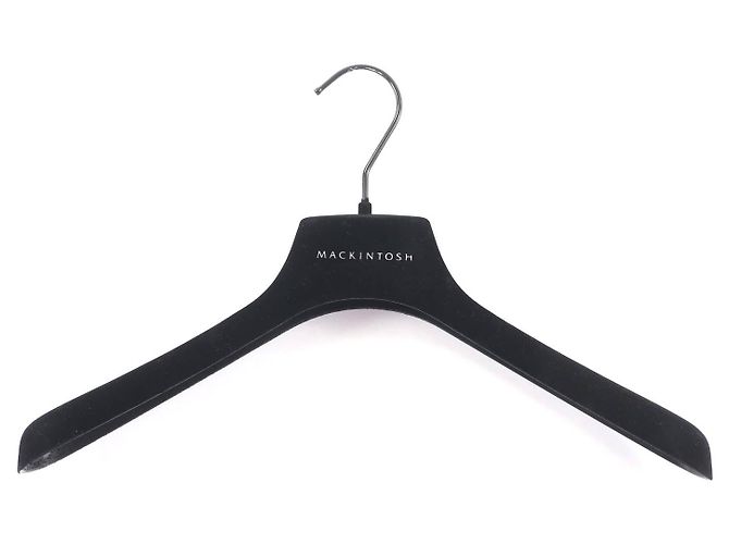 Abrigo de lana Mackintosh HUMBIE CHESTER COCOON Negro - vista 13