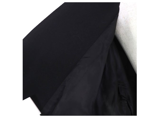 Abrigo de lana Mackintosh HUMBIE CHESTER COCOON Negro - vista 5