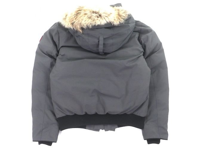 Casaco Bomber de Penas Canada Goose Borden Marrom - vista 3