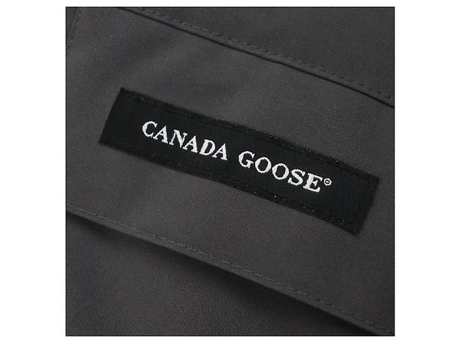 Casaco Bomber de Penas Canada Goose Borden Marrom - vista 6