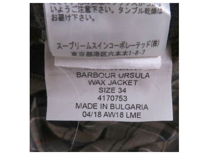 Barbour URSULA WAXJACKET Cotton Jacket Blue Navy blue - view 8