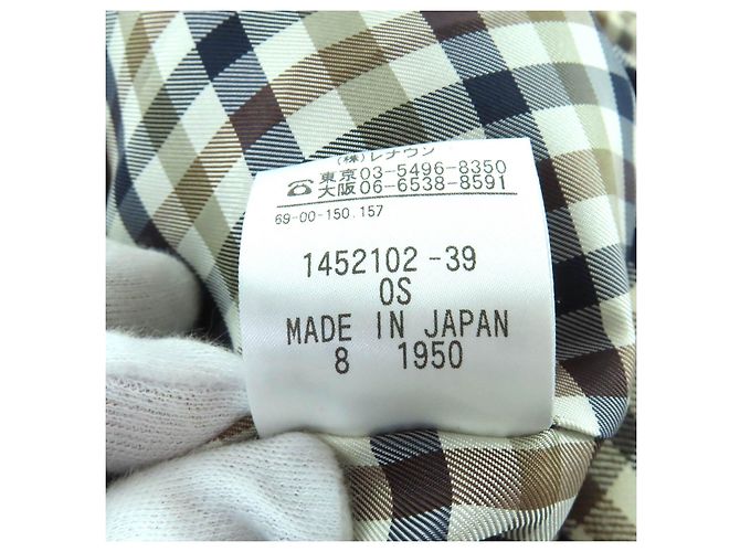 Abrigo Aquascutum de algodón y poliéster Azul Azul marino - vista 9