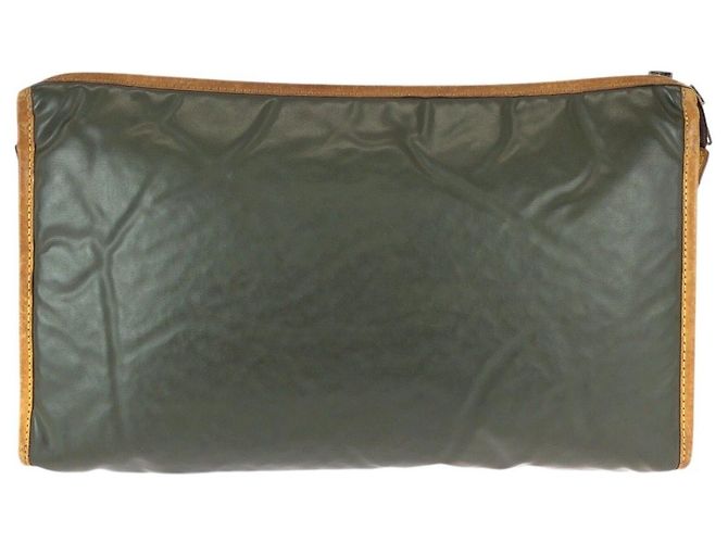 Autre Marque Hunting World BATTUE CROSS Pochette in nylon e pelle Verde - vista 2