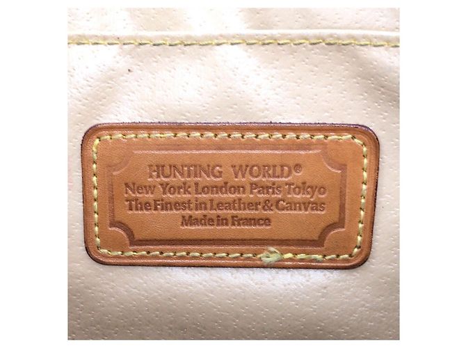 Autre Marque Hunting World BATTUE CROSS Pochette in nylon e pelle Verde - vista 4