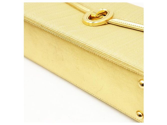 Autre Marque Borsa Comtesse in pelle e crine D'oro - vista 6