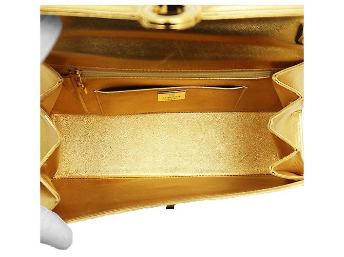 Autre Marque Borsa Comtesse in pelle e crine D'oro - vista 9
