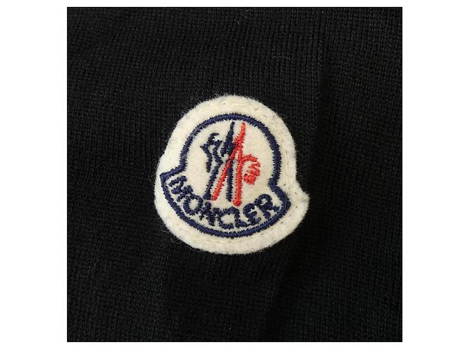 Maglieria Moncler Nera Nero - vista 7
