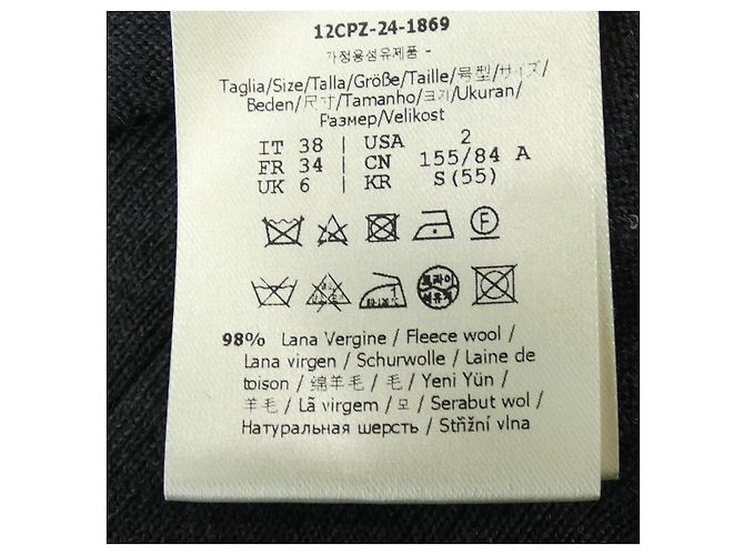 Top de textil gris Fendi Castaño - vista 3
