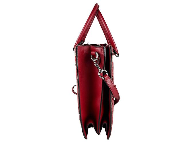Borsa a mano/Borsa a tracolla Gucci GG Supreme Marrone Rosso - vista 2