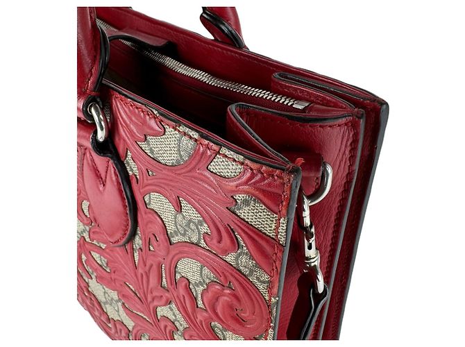 Borsa a mano/Borsa a tracolla Gucci GG Supreme Marrone Rosso - vista 6