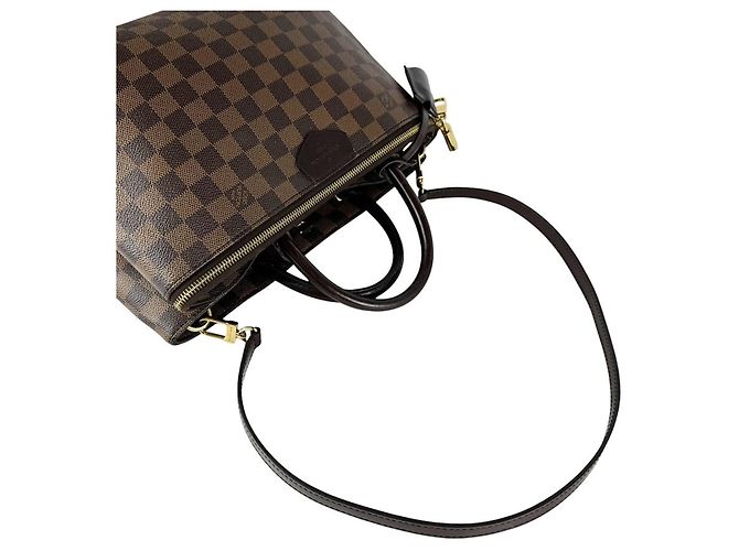Bolsa de mão Louis Vuitton Brompton Damier Canvas Marrom Damier ebene - vista 10