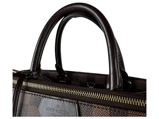 Bolsa de mão Louis Vuitton Brompton Damier Canvas Marrom Damier ebene - vista 11